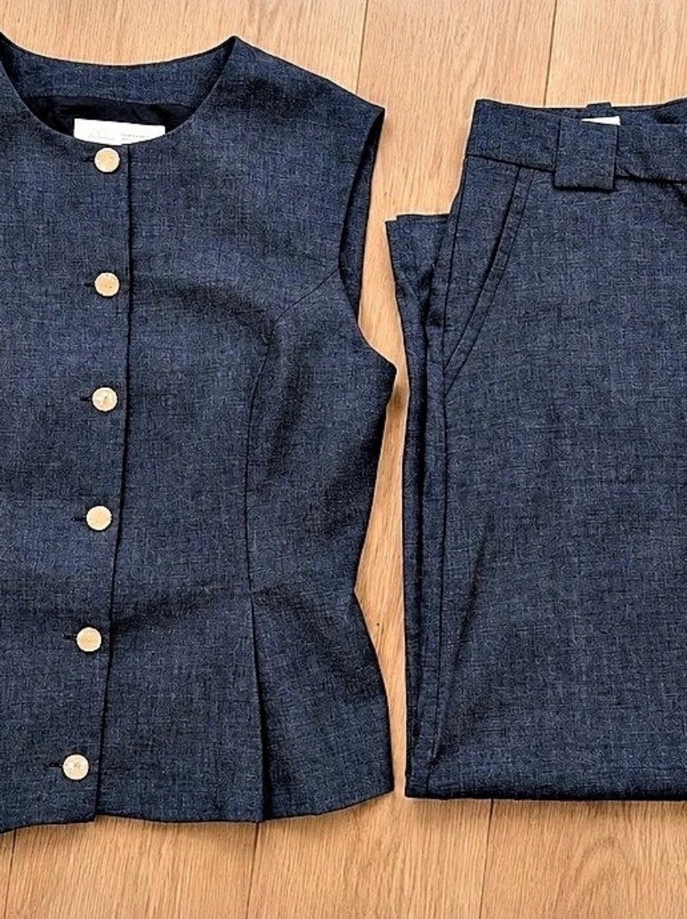 Zara Linen Vest & Pants